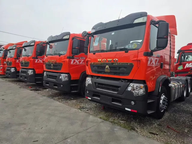 HOWO TX Tractor Truck — supplied vehicle photograph